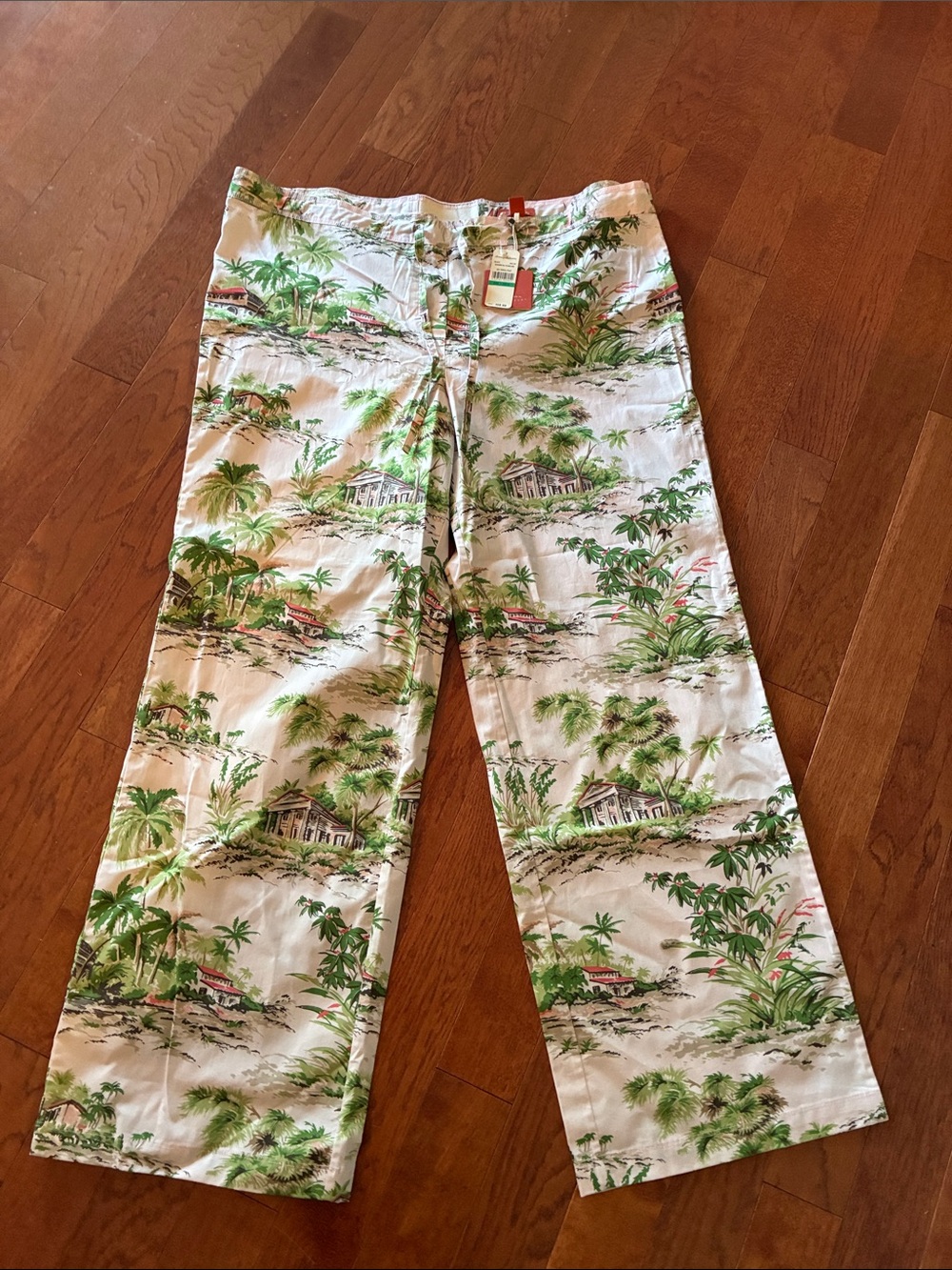 Tommy Bahama Richmond Hill Tropical Peach 5031 Pajama Pants Large (12/14) NWT